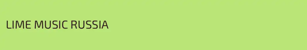 LIME MUSIC RUSSIA
